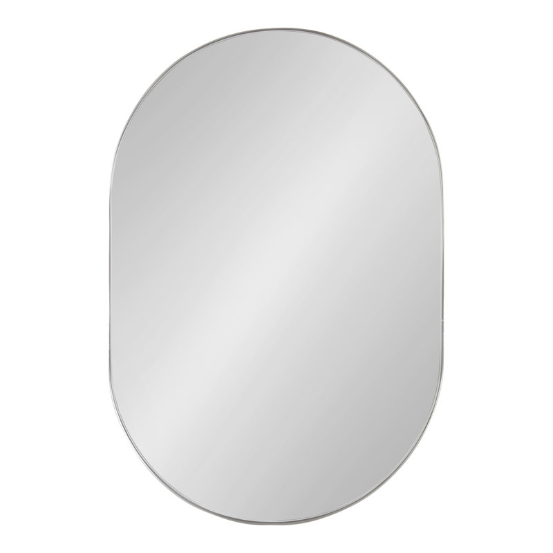 Miroir pleine grandeur Fabron, 30 po x 20 po, Argent