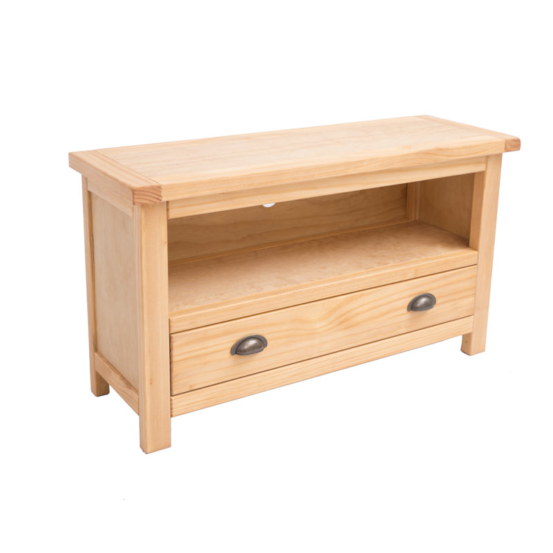 Vega TV Stand for TVs up to 48", Natural/Black