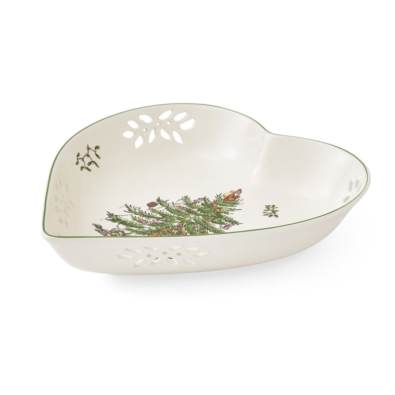 Spode, Christmas Tree - Heart Dish