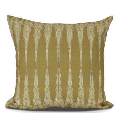 Goals, Gourds, And Gatherings Geometric Outdoor Reversible Throw Pillow