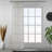 Triple Pinch Pleated Extra Long and Extra Wide Faux Linen Sheer Single Panel-92185595-92185579