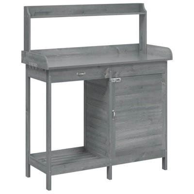 Wood Potting Bench