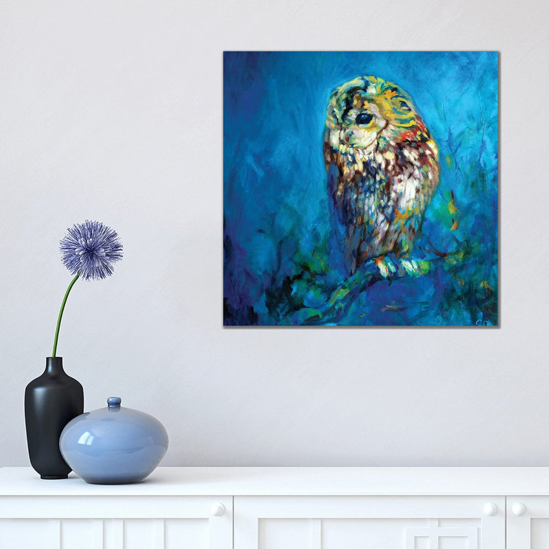Ivy Roost by Sue Gardner - Painting on Canvas, 45.72 cm H x 45.72 cm W x 1.91 cm D, Wrapped Canvas