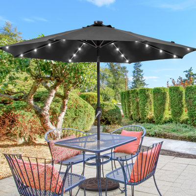 Parasol de marché éclairé 108 po Dorelli