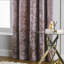 Elisha Crushed Velvet Thermal Eyelet Curtains-931642231-931642239