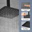 Rain Fixed Shower Head-1205589344
