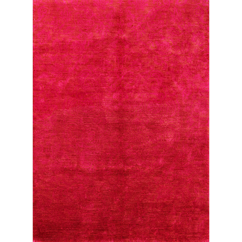 Tapis abstrait rouge, Rectangle 2 pi x 3 pi