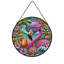 Panneau de vitrail FlamingoEnjoysTropical-1741522719
