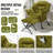 Lazy Chair With Folding Ottoman,Thick Padded Modern Accent Armchair,Upholstered Leisure Sofa Chair With Armrest,Reading Chair With Footstool For Bedroom,Living Room-1588520175