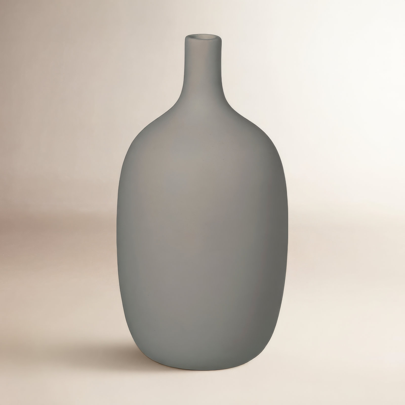 Ceola Ceramic Table Vase, Satellite Taupe