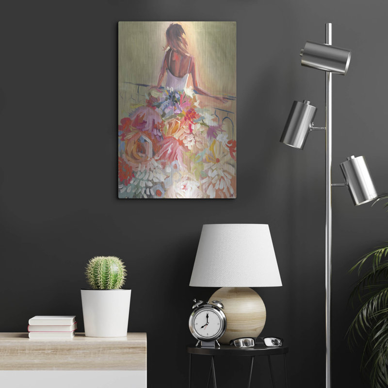 «Flower Dress» par Jenny Westenhofer, H 24 po x l 16 po