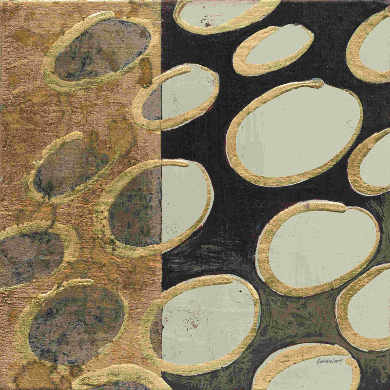 Cuivre cuivré I taupe, H 20 po x l 20 po, Non, Toile tendue