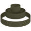Garden Planter Anthracite 20 Cm Steel-966686358-966686359