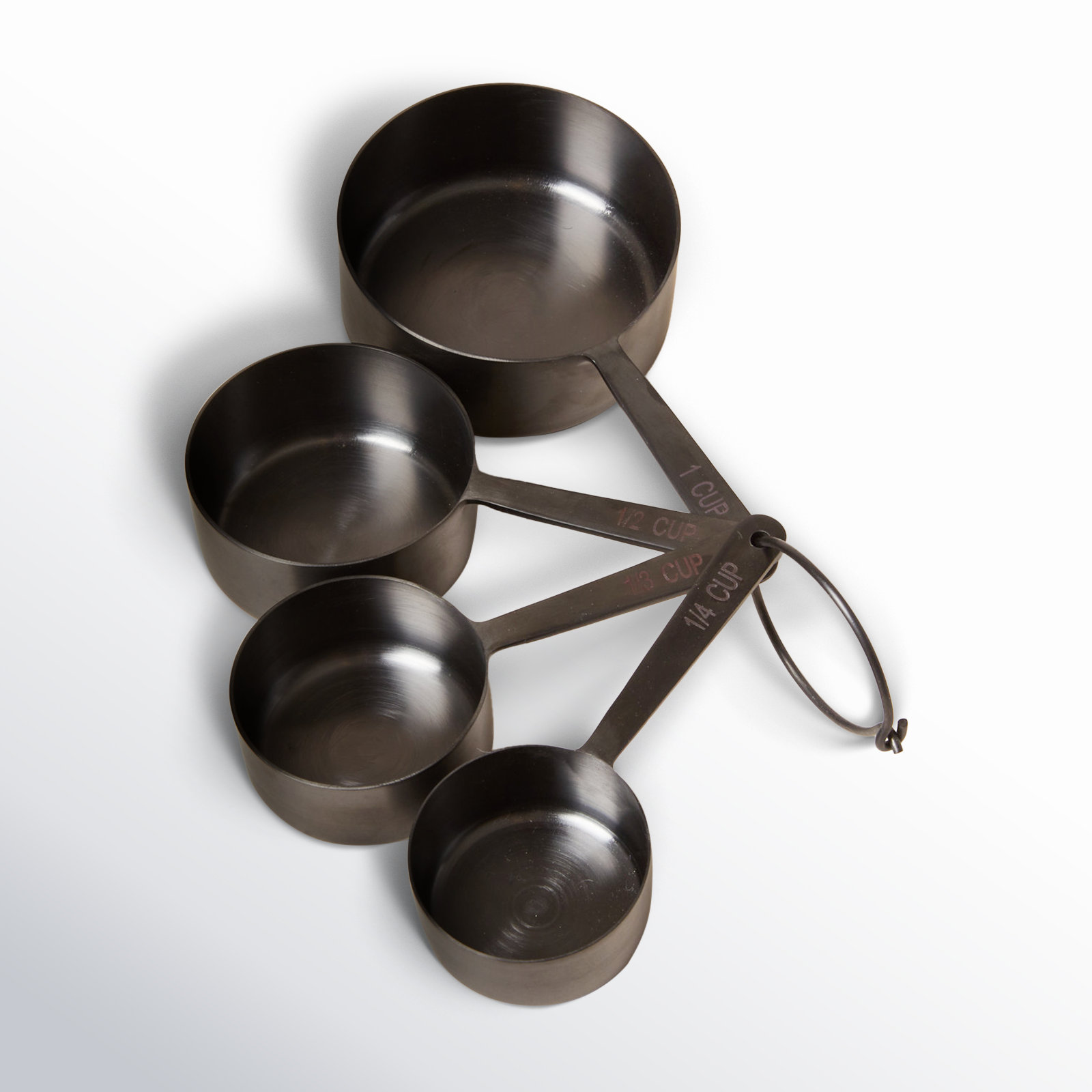 Stowe Measuring Cup Set, Brushed Onyx