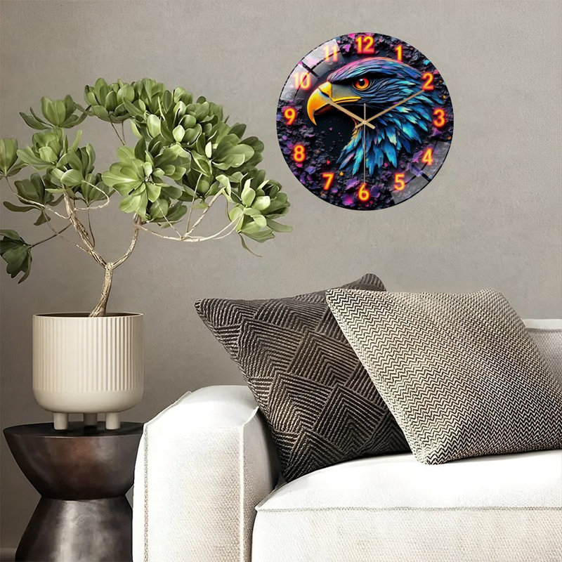 Horloge murale 12 po