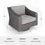 Chaises pivotantes d'extérieur en rotin avec coussins toutes saisons Martha Stewart Bedford-109713818-109713821