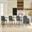 Chaise de bar réglable en fer, ensemble de 2 chaises de bar en velours-1269612252
