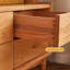 Bibliothèque simple en bois de cerisier simple-110393050