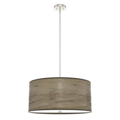 Luminaire suspendu cylindrique à 4 lumières Solhaven