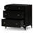 Bayline 3 - Drawer Metal 23.5" Nightstand in Black