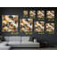 Reproduction d'art sur toile, "Artistic Vibe", tons de terre abstraits-659825177