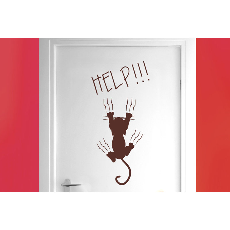 Animals Wall Decal, Brown