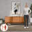 Athens 3-door Rack/Tv stand With Built-in Handles And Soft-close Doors-957286001
