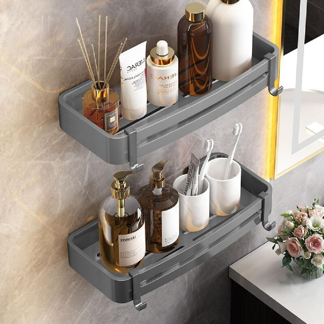 Rebrilliant Kosel Adhesive Stainless Steel Shower Caddy