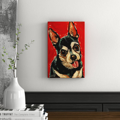 What’s Up I 1 Piece Wrapped Canvas Painting
