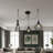 Sanath 3 - Light Geometric Chandelier