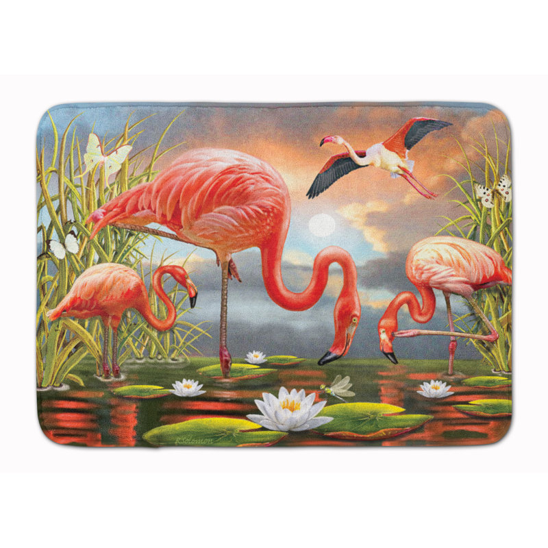 Tapis pour salle de bain Flameos