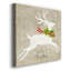 Toile tendue avec châssis I-Premium Flying Reindeer - prêt à accrocher
