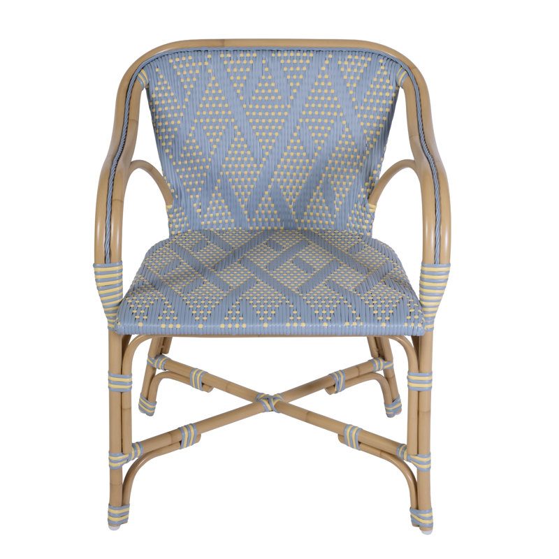 Cliff Outdoor Arm Chair, Cliff Outdoor Arm Chair, Blue & Yellow