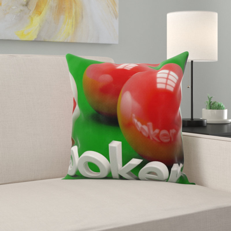 Housse de coussin Snooker