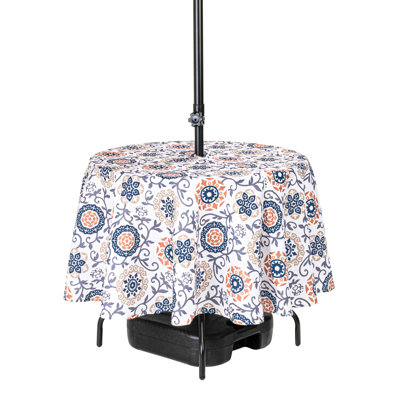 Charif Geometric Shapes Water Repellent Tablecloth