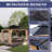 Cedar Wood Patio Gazebo, Double Metal Roof Hardtop Gazebo with curtain and Screen-112324281-112324280