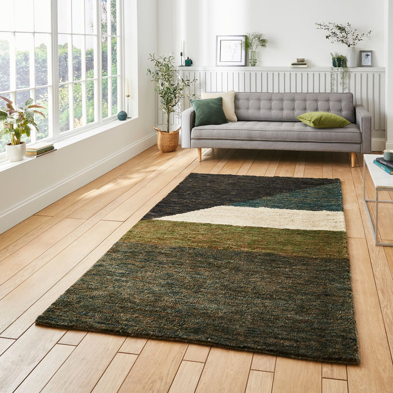 Cyrielle area rug Hand Knotted Rectangle Multi coloured, Rectangle 120 x 170cm