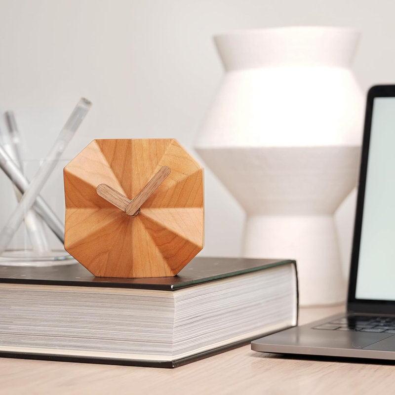 Wooden Table Clock