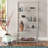 172.7cm H x 86.3cm W Steel Standard Bookcase-1096630810