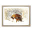 Mother Tiger and Cub in Winter - Picture Frame Graphic Art Print-56860369-56860372