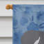 Caniche en polyester à 2 côtés 40 x 28 po standard welcome drapeau maison-957492978