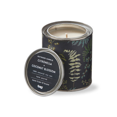 Jar Candle with Tin Holder