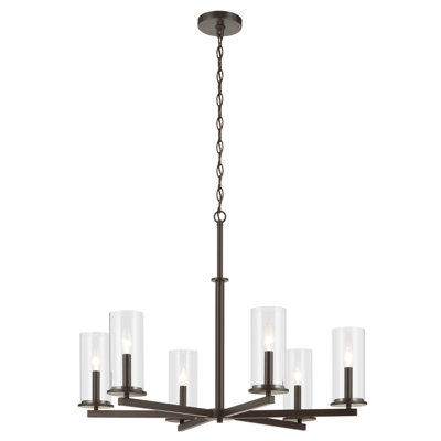 21.75" 6-Light Chandelier