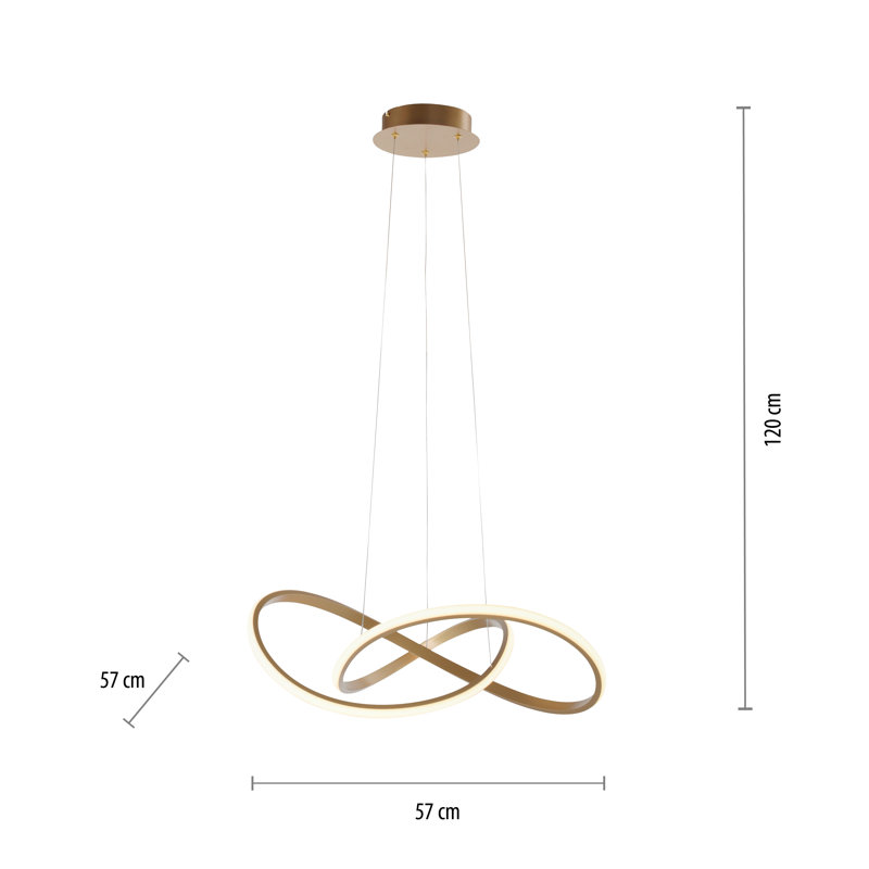 Maria 1 - Light LED Novelty Pendant