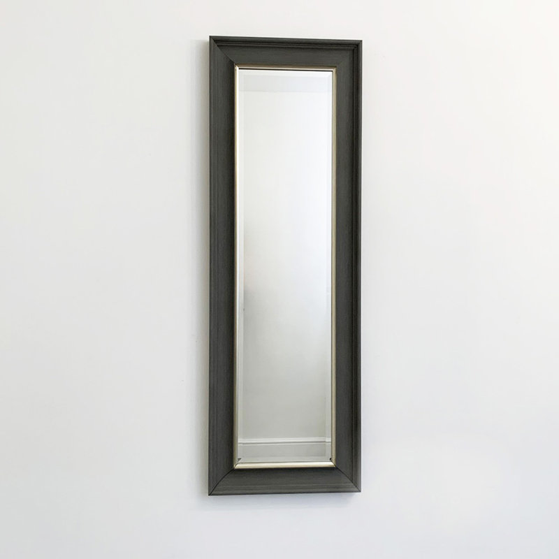 Panos Rectangle Mirror, 91.2cm x 65.8cm, Silver Black