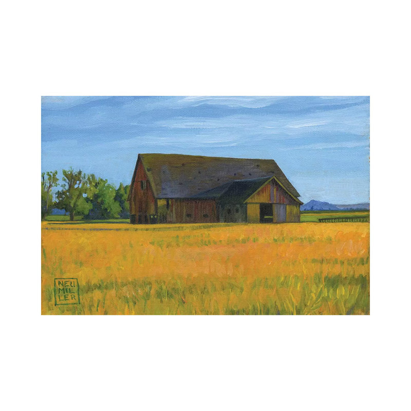 Skagit Valley Barn by Stacey Neumiller - Wrapped Canvas Gallery-Wrapped Canvas Giclée, 66.04 cm H x 45.72 cm W x 1.91 cm D
