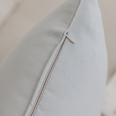 Arabella Cotton Blend Square Throw Pillow