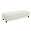 Repose-pieds confortable, blanc
