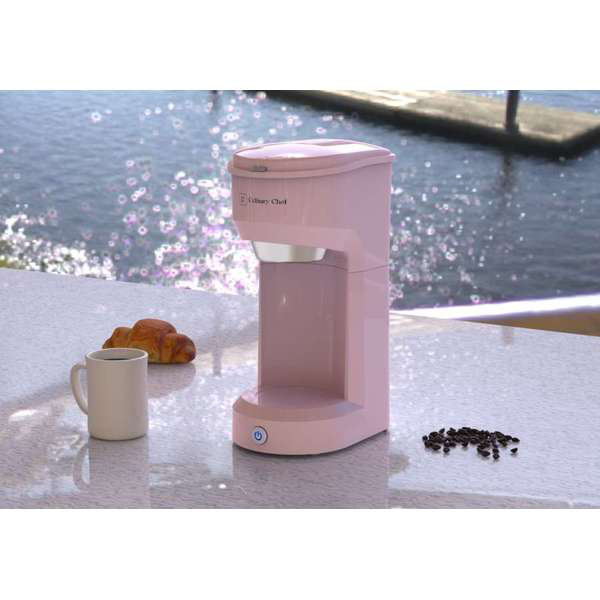 Chef culinaire, cafetière à tasse unique, Rose