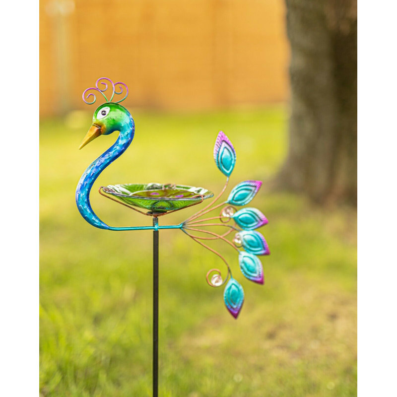 Alane Metal Birdbath